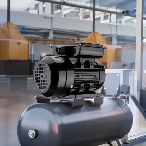 LUNICASHA Elektromotor 1,1KW - 3-Phasig 1405rpm 380V Profi Motor