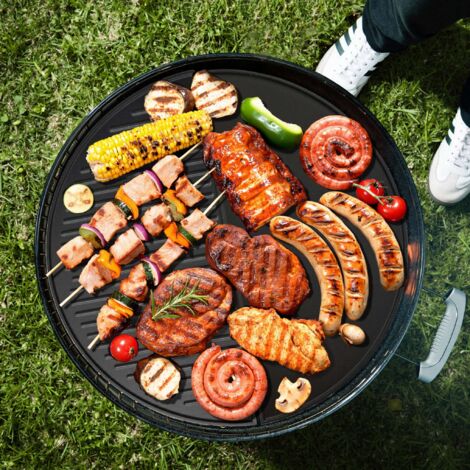 Bayou Classic Gusseisenplatte Wendbar, 71,1 Cm – Flache Grillpfanne & Steak-Grill, Robust Für Garten & Küche