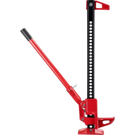 Wiltec 36‘‘ Wagenheber bis 3000 kg und max. 76 cm Hubhöhe, Offroad Farm Jack, Stockwinde für Geländewagen, SUV und ATV, Allzweckheber aus Stahl
