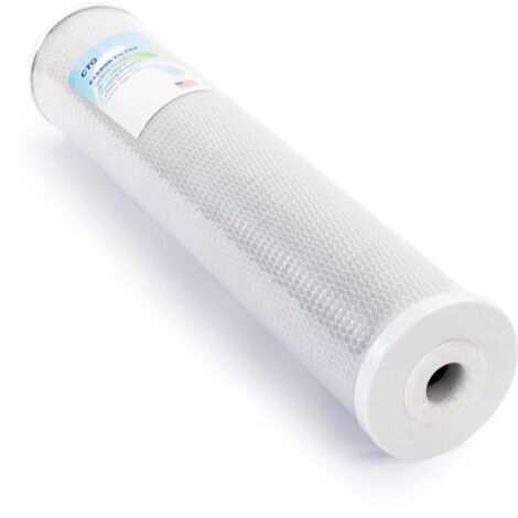 Naturewater CTO-20L Aktivkohle Block Filter Big Blue 20 Zoll (508 mm) 5 µ Ersatz Wasserfilter, Umkehrosmose Filter, Ersatz Filterkartusche, Trinkwasserfilter