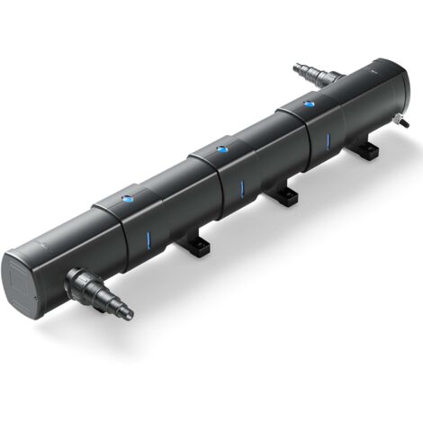 SunSun CUV-272 Teichklärer 6000 l/h / 72 W UVC, Vorklärgerät für Teichfilter & Teichpumpe, Wasserklärer mit UV-Lampe, Lichtfilter zur Algenbekämpfung