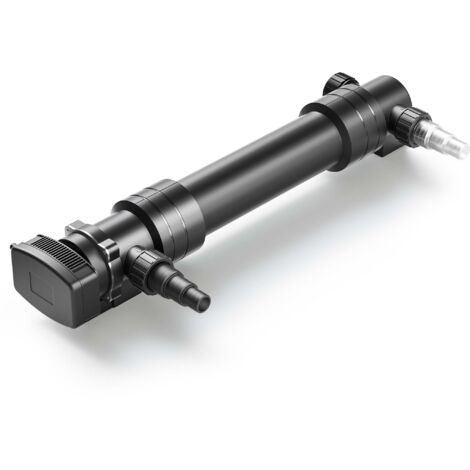 SunSun CUV-655 Teichklärer 8000 l/h / 55 W UVC, Vorklärgerät für Teichfilter & Teichpumpe, Wasserklärer mit UV-Lampe, Lichtfilter zur Algenbekämpfung