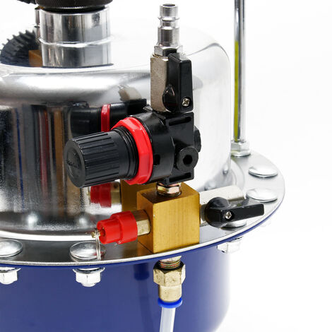 XPOtool Druckluft Bremsenentlüfter automatisches  Bremsflüssigkeitswechselgerät 5L Behälter max. 3bar