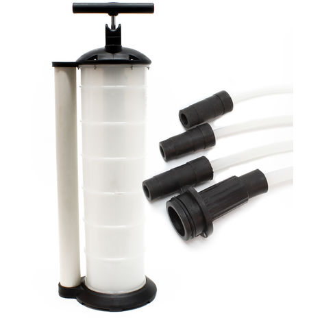 Ölabsaugpumpe Flüssigkeitenabsaugpumpe 7 Schläuche inklusive Liter