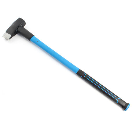 Wiltec Spalthammer 3,6 kg mit 910 mm Stiel aus Fiberglas und Klinge aus Carbonstahl, Holzspalthammer, Holzspalter