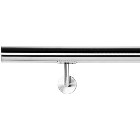 Handlauf-Set Aus Edelstahl V2A – 100 Cm Wandhandlauf Für Treppen & Flure, Sicher & Elegant
