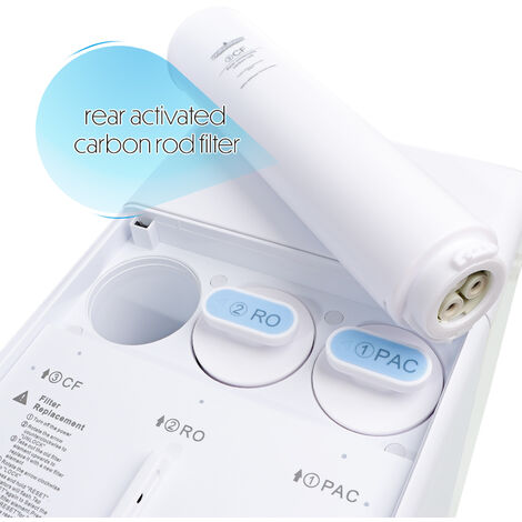 Naturewater Doppel Wasserfilter NW-BR10B3 - 5µ Sediment & Aktivkohle Filter