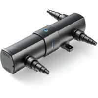 SunSun CUV-218 Teichklärer 2500 l/h / 18 W UVC, Vorklärgerät für Teichfilter & Teichpumpe, Wasserklärer mit UV-Lampe, Lichtfilter zur Algenbekämpfung