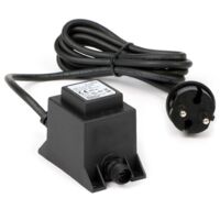SunSun Netzteil JBA48V-12-1800U 12 V 1800 mA, 2-poliger Netzadapter mit Niedervolt-Stecksystem, Transformator IP68 für Teichbeleuchtung und Garten