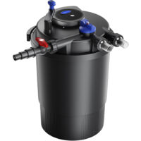 SunSun CPF-30000 Druckteichfilter 12.000 l/h / 55 W UVC Einheit, Teichdruckfilter für Teiche bis 60.000 Liter, Teichklärer, Filteranlage