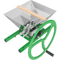 Obstmühle Obstschredder Traubenmühle Edelstahl Obstpresse Beerenmühle 7 Liter 7L 