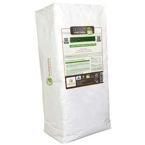 Zeolite a base di Clinoptilolite 1/2,5 mm (Fertisoil) (25 kg), ammendante per piante