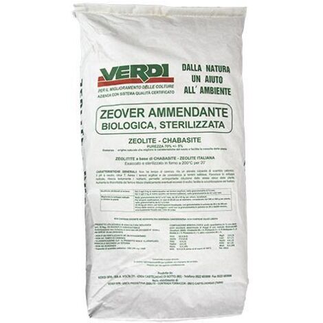 Zeolite a base di Chabasite e Phillipsite 0,7/2 mm (20 kg), ammendante per piante