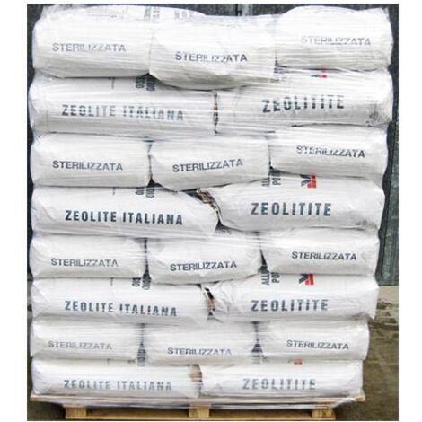 Zeolite a base di Chabasite e Phillipsite 0,7/2 mm (pallet da 50 sacchi da 20 kg), ammendante per piante