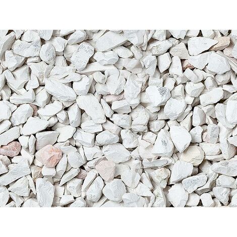Graniglia, granulato per giardino, Bianco Verona 3-5 mm (40 sacchi da 25 Kg)