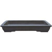 Vaso per bonsai rettangolare in gres 107,5x64x12,5 cm - L51