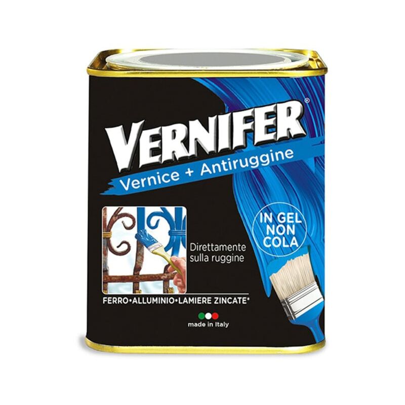 Vernice antiruggine tinte metallizzate vernifer 750 ml Arexons - Grafite