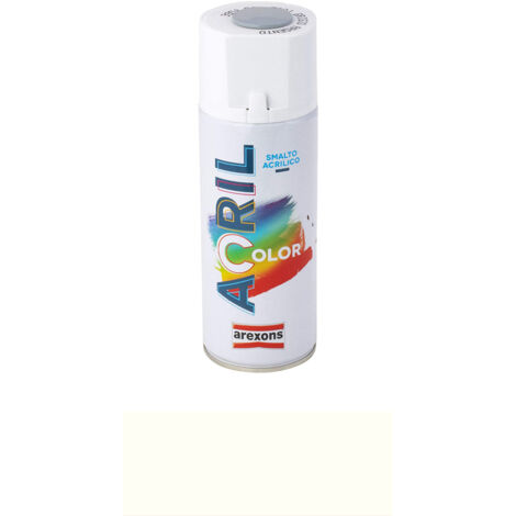 Bomboletta spray smalto acrilico acrilcolor 3959 trasparente lucido arexons