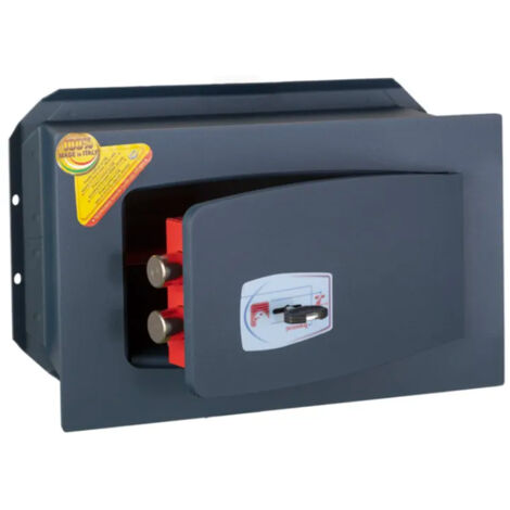 Technomax Cassaforte a Muro con Chiave 340x150x210mm Gold Key