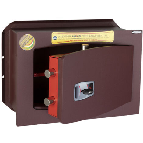 Cassaforte A Muro Doppia Mappa Unica Key Technomax - L390xH270xP240
