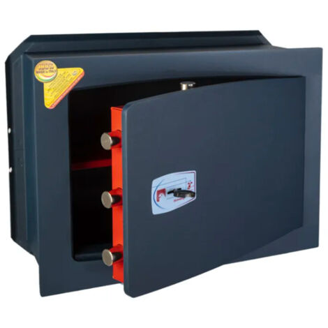 Cassaforte A Muro Doppia Mappa Gold Key Technomax - 460x340x200