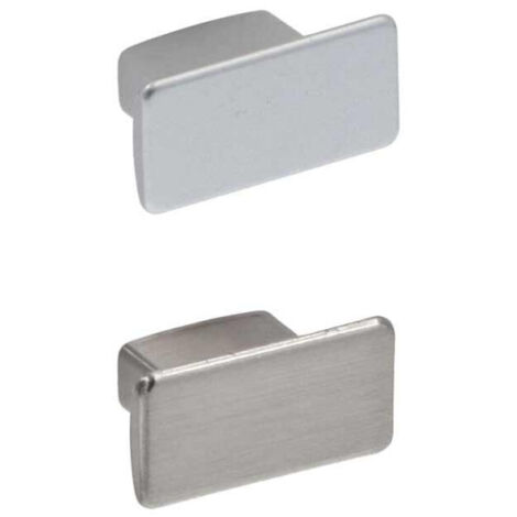 Pomello per mobili in stile moderno linea design Serie 11 - Verniciato Alluminio Opaco