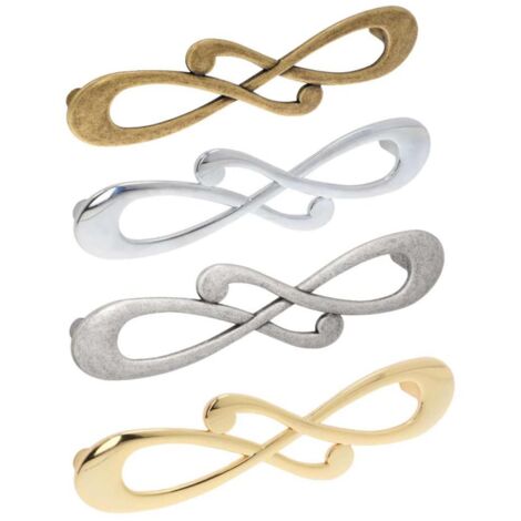 Maniglia per mobili linea decor serie 60 Giusti - 128 Cromo Lucido