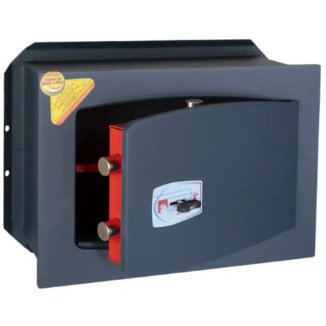 Technomax Gk-4l Cassaforte a Muro a Chiave 27x39x24cm