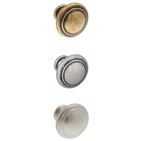 Pomello per mobili in zama Linea Decor Serie 025 - 25 Antica Firenze