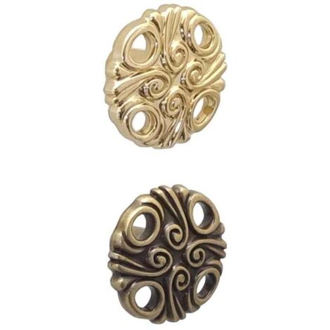 Pomello per mobili linea decor serie 87 Giusti - 36 Oro placcato