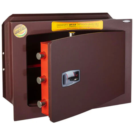 Cassaforte a Muro Unica Serie Chiave a Doppia Mappa Technomax - 340X460X200Mm