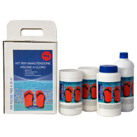 Well2wellness® Kit Test Per Piscina Cloro E PH, Con 20 Compresse DPD N°1 E Fenolo Rosso RAPID, Misurazione Rapida E Facile, Scala PH 6.8-8.2 E Cloro 0.1-3.0, Istruzioni Incluse