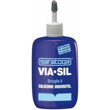 VIASIL RIMUOVI SCIOGLI ELIMINA SILICONE INDURITO 100ml SARATOGA (1/5)