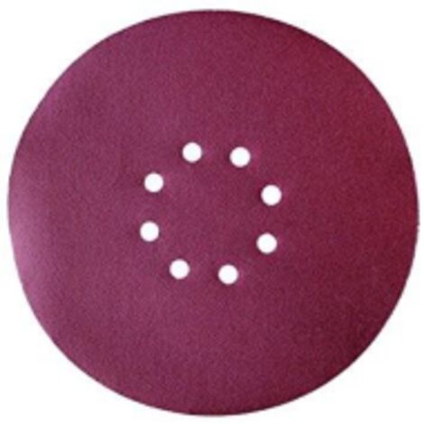 MENZER Black Dischi Abrasivi Velcrati, 225 Mm, 10 Fori, P. Levigatrici Per Muri, Carburo Di Silicio (10 Pz.) G16 - Foto 12