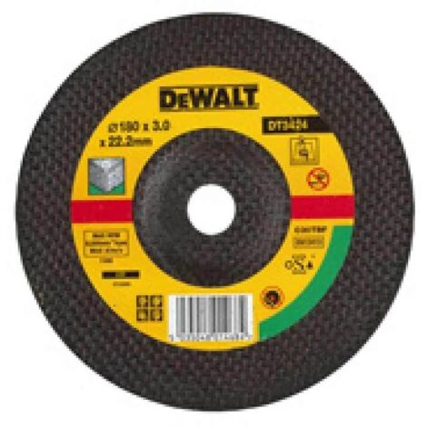 Disco da taglio pietra depresso per smerigliatrici 115mm dt3407 Dewalt