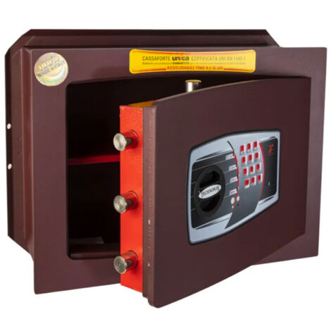 Cassaforte A Muro Unica Trony a Combinazione Elettronica Digitale Technomax - L460xH340xP240