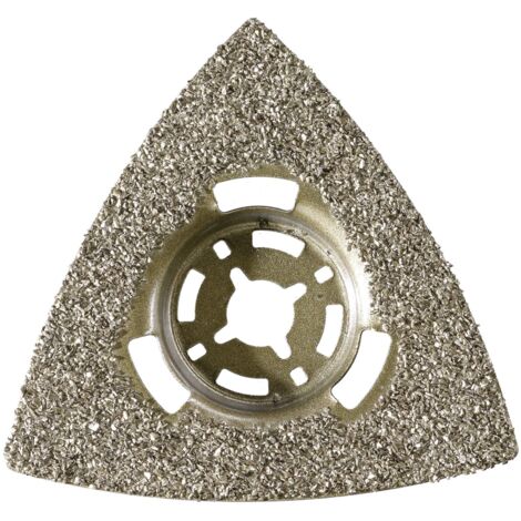 Raspa diamantata a delta per ceramica per utensile multifunzione Kwb (1/3)