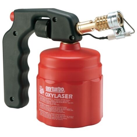 OXYTURBO SALDATORE A GAS BUTANO OXYLASER PIEZO SENZA CARTUCCIA 505100 SALDATURA