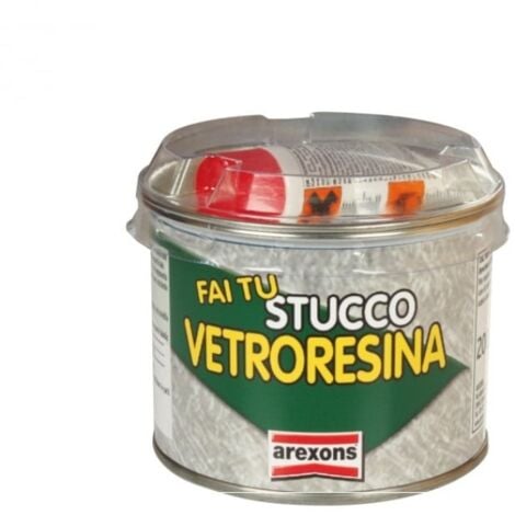 Kit stucco vetroresina 200 gr Arexons