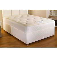 Cooltouch Sprung Memory Foam Divan bed No Drawer With Headboard Single