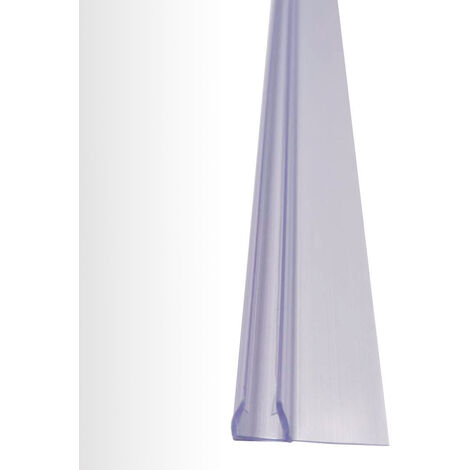BERNSTEIN - Junta de ducha de 90 grados para mamparas o cristal y mampara de ducha de cristal de 6mm de grosor - 195cm
