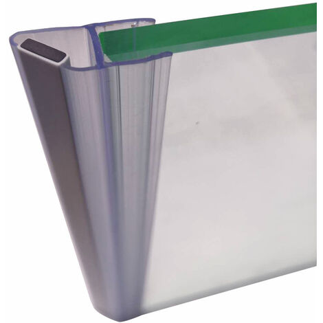 🚿 Junta Magnética Anti-Óxido Para Ducha De Vidrio (0.2-2 M) - Acrílica Transparente Fácil De Limpiar, Marca COCOSLTD