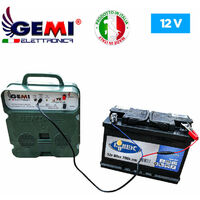 ELECTRIFICATEUR De Clôture Électrique 5 Km Double Alimentation 