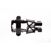Gemi Elettronica – Pack de 100 isolateurs pour piquets en fer – Clôture électrique jusqu’à 18 mm Ø – Adapté à tous types de fils jusqu’à 30 mm – Pour animaux