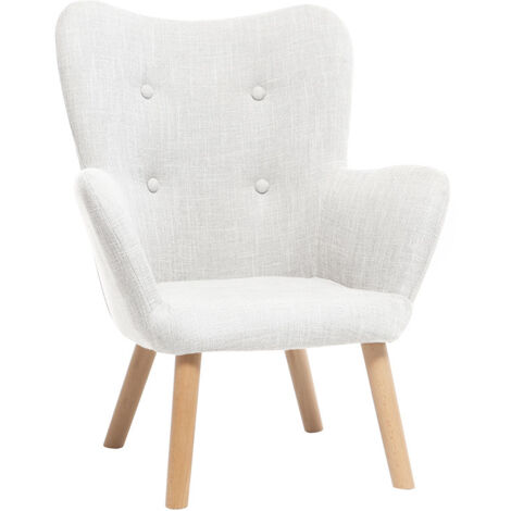 Poltrona bambino design grigio ghiaccio BABY BRISTOL
