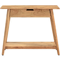 Mesa consola de acacia maciza 90 cm FRANKLIN