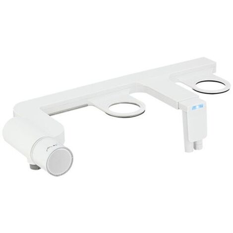 Kit WC japonais lavant – Double fonction lavage anal et féminin – Installation facile sans électricité – Éclairage LED intégré – Toptoilet