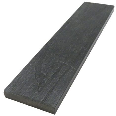 Abschlussleiste aus coextrudiertem Verbundwerkstoff – Farbe – Anthrazit, Dicke – 10 mm, Breite – 52 mm, Länge – 200 cm