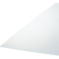 Glattes und transparentes synthetisches Glas - Farben - durchscheinend, Dicke - 5 mm Breite - 100 cm Länge - 100 cm Oberfläche in - 2