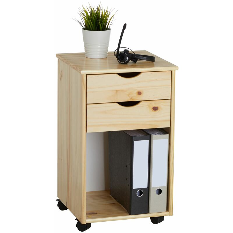Vicco Bureau Surrey, Blanc, 60x40cm avec tiroir | Leroy Merlin